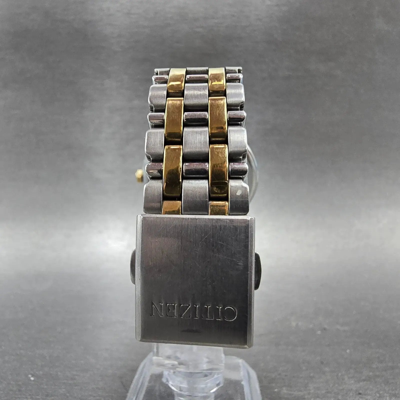 Citizen Eco-Drive Watch Men 35mm Champagne Dial Gold Tone Date B810-H22749 Runs7