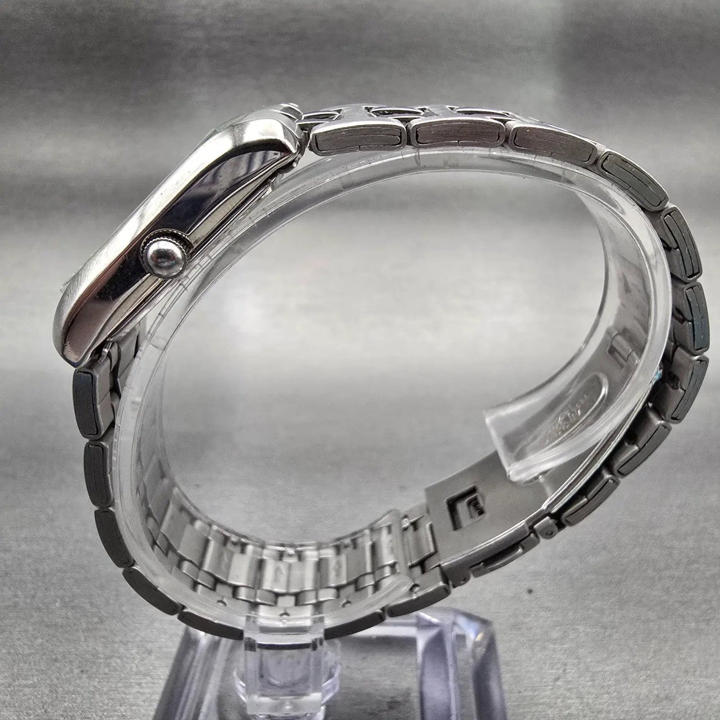 Citizen Watch Men 25mm Silver Dial Silver Tone Daydate 1002-S99302 New Battery6
