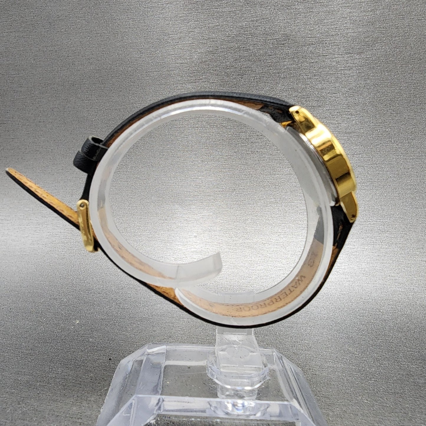 Seiko Watch Women 22mm White Dial Gold Tone Round 2P210A20 New battery VTG9