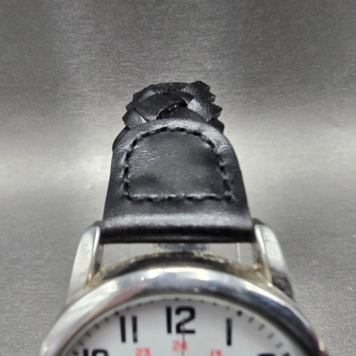 Timex Easy Reader Watch Men 35mm White Dial Silver Daydate T20461 New Battery 784