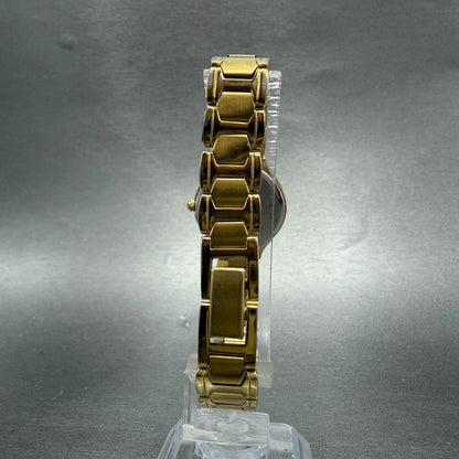 Citizen Watch Women 23mm Champagne Dial Gold Tone Round Date 1012-S072689 NewBat7