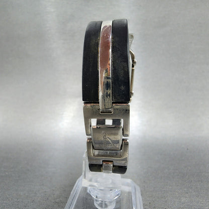 Casio Csterna Watch Women 25mm Digital Silver Tone Rectangle CSN022 New Battery8