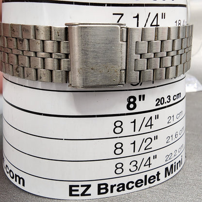 Citizen Q&Q Digital Watch Men 33mm Digital Black Dial Steel Octaogn New Battery10