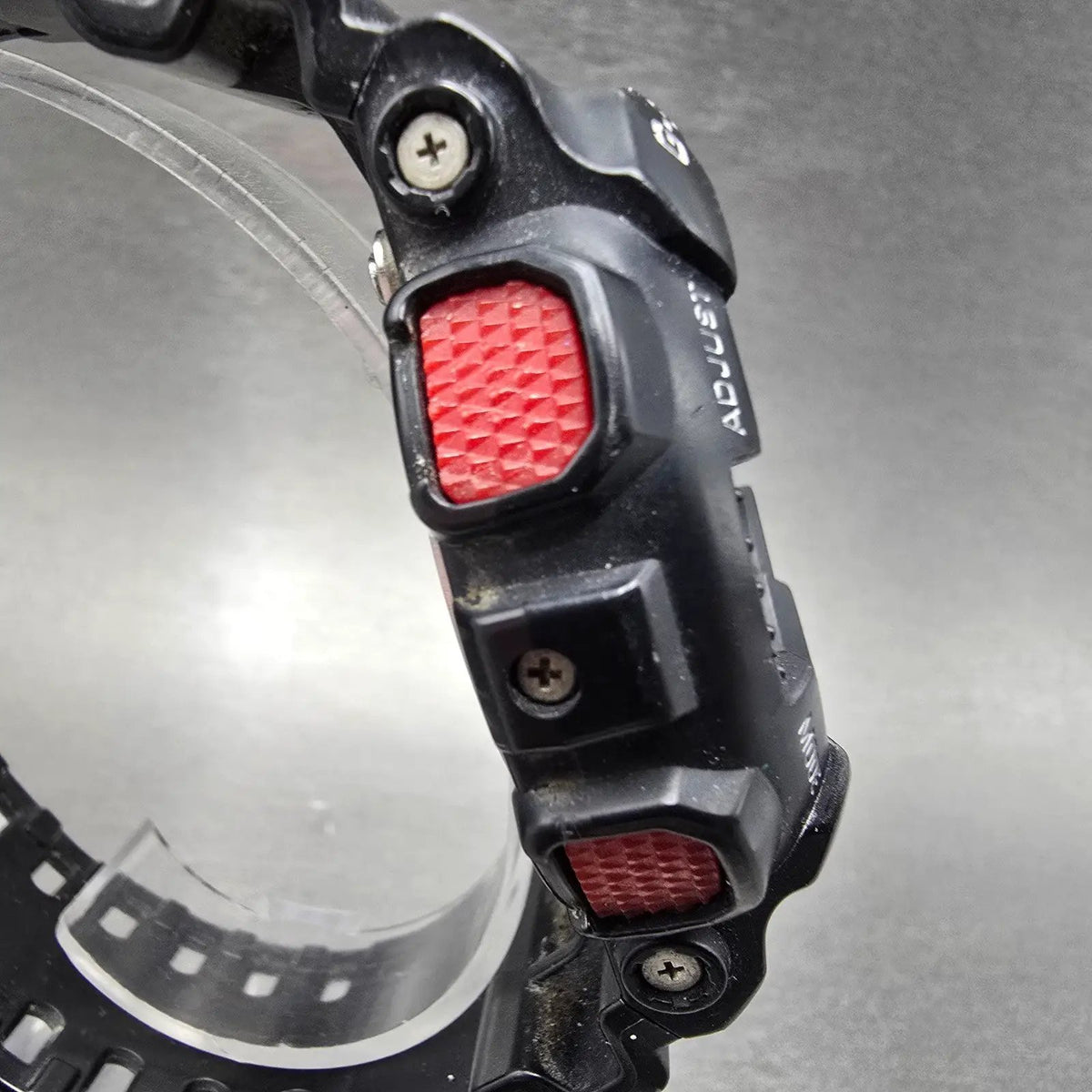 Casio G-Shock GA-100 Watch Men 50mm Black Red Analog Digital Alarm Chrono PARTS4