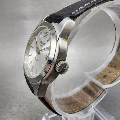 Tissot PR 50 Watch Women 25mm White Dial Silver Tone Date J326/426 New Battery2