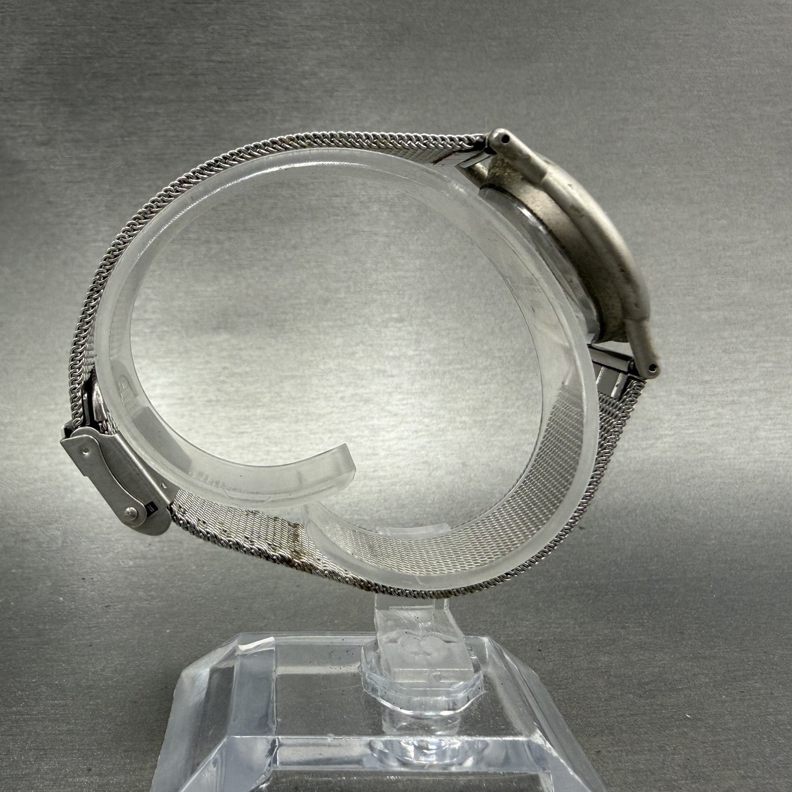Skagen Watch Women 28mm Silver Dial Silver Tone Small Seconds Round New Battery8