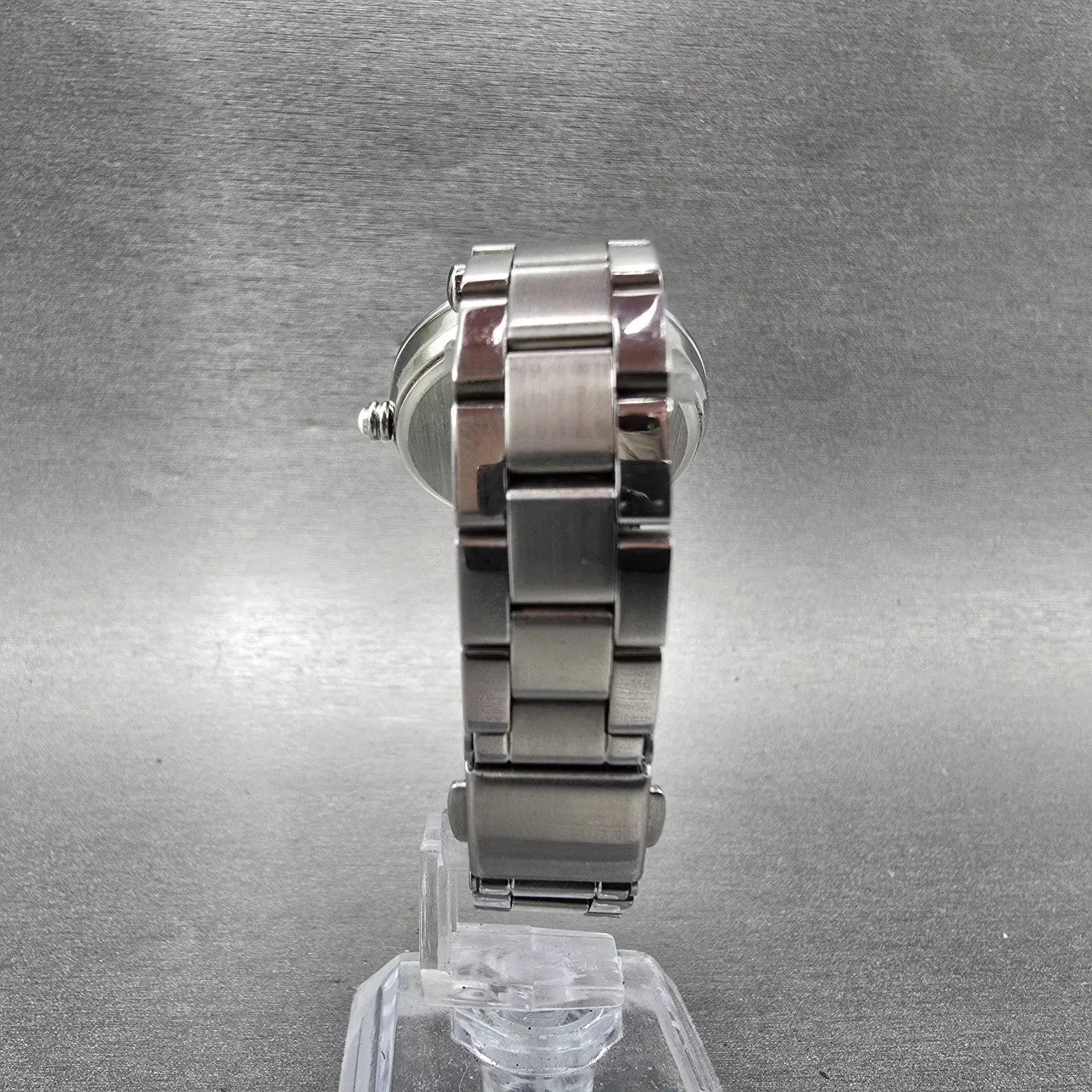 Citizen Ined Watch Women 30mm Pink Dial Silver Tone Daydate 6329-S028914 NewBat7