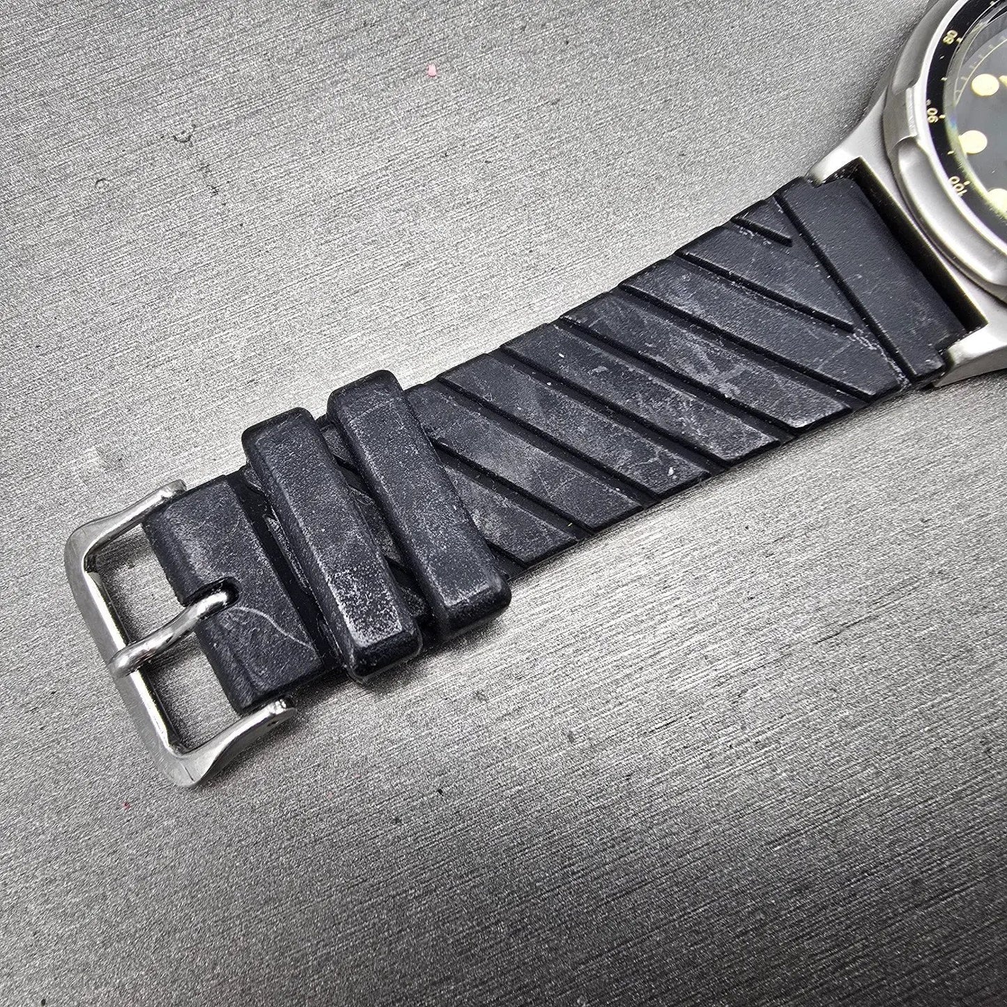 Seiko Sports 150 Ani Digi Dive Watch Men 40mm Black Dial Steel H601-802A PARTS7