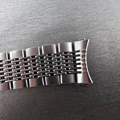 Seiko Lord Maitic Beads Of Rice Bracelet 18mm Stainless Steel XGB062 VTG JDM1