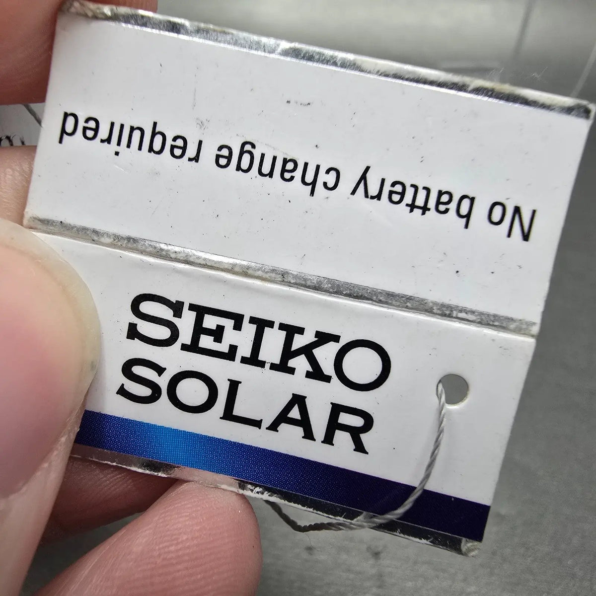 Seiko Solar Watch Women 18mm White Dial Two Tone Rectangle V115-0AA0 Works12