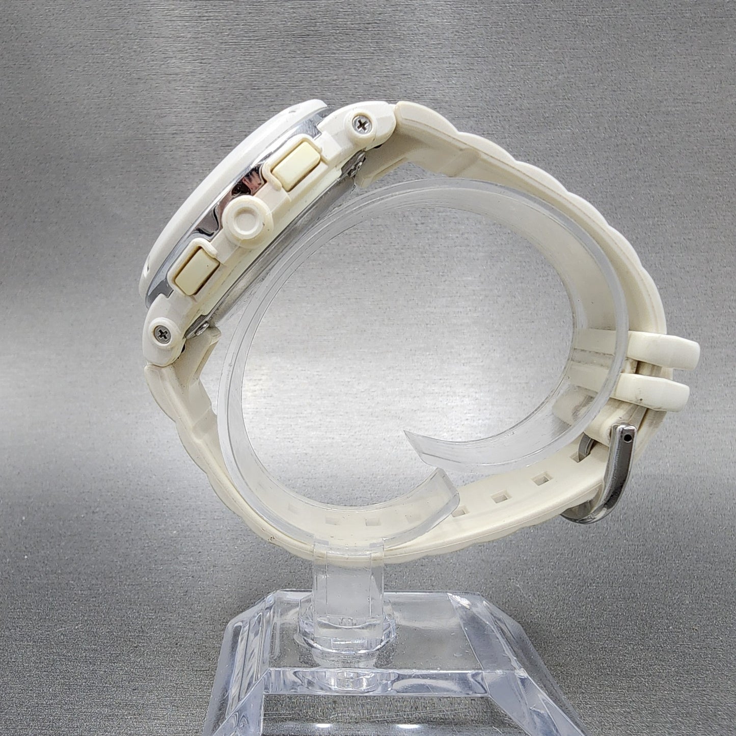 Casio BabyG BGA152 Watch Women 43mm White Analog Digital Alarm New Battery6