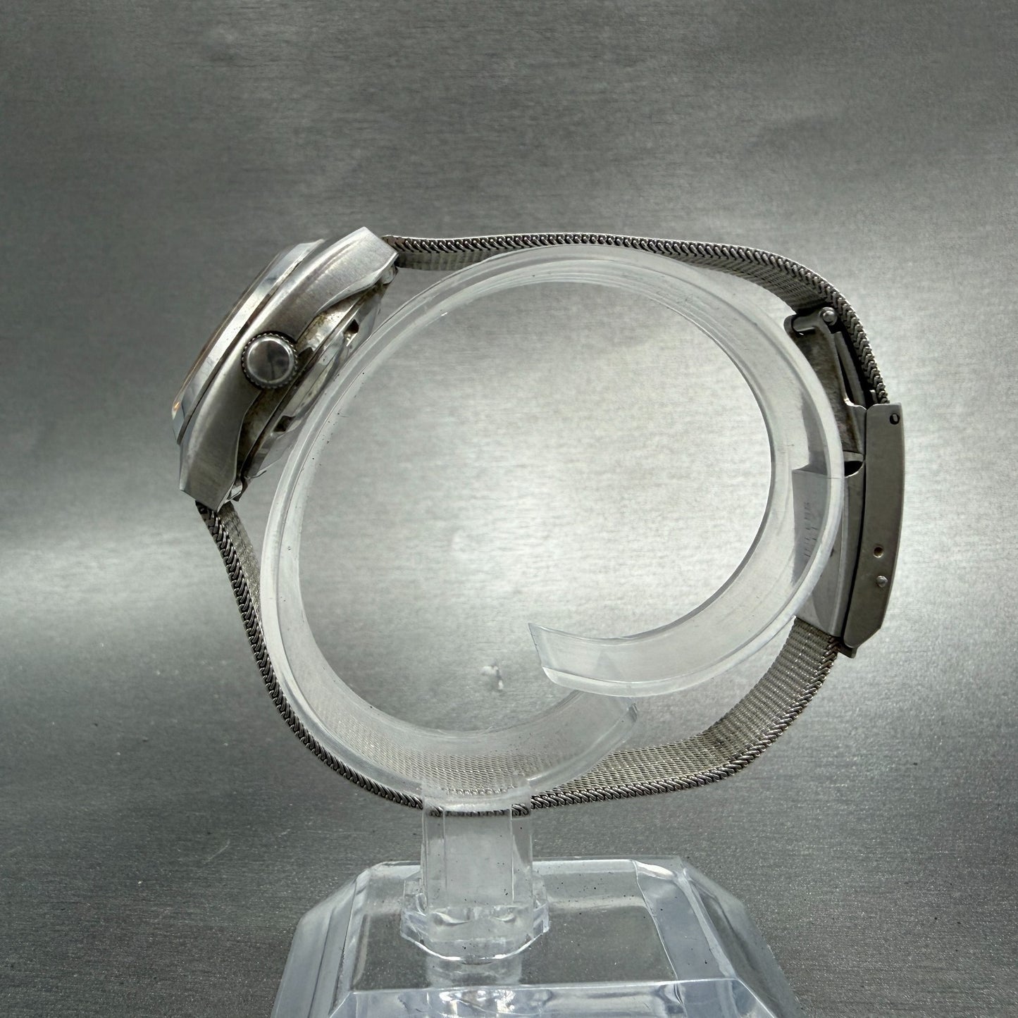 Seiko Automatic Watch Women 24mm Green Dial Silver Tone Daydate 2706-7040 Runs6