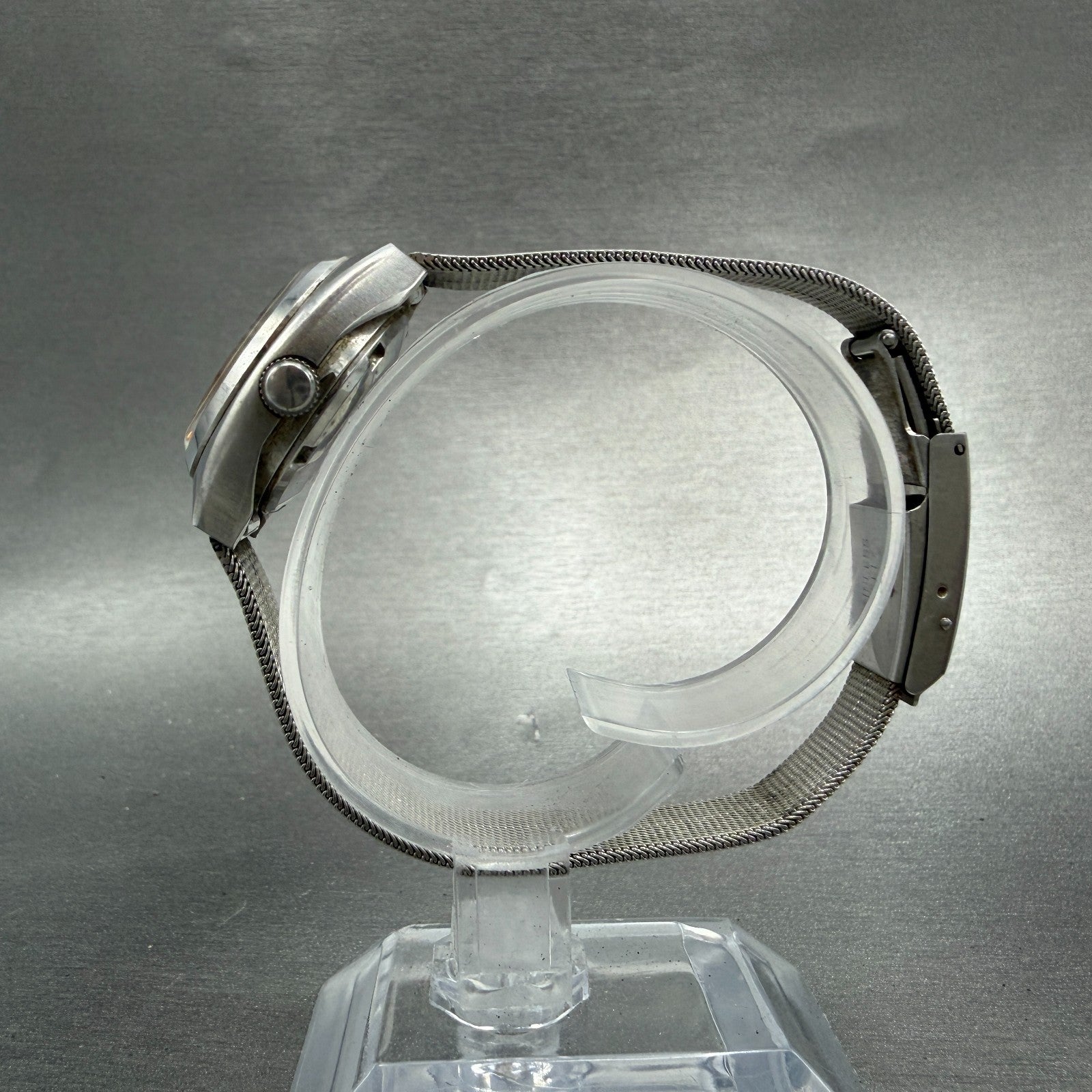 Seiko Automatic Watch Women 24mm Green Dial Silver Tone Daydate 2706-7040 Runs6