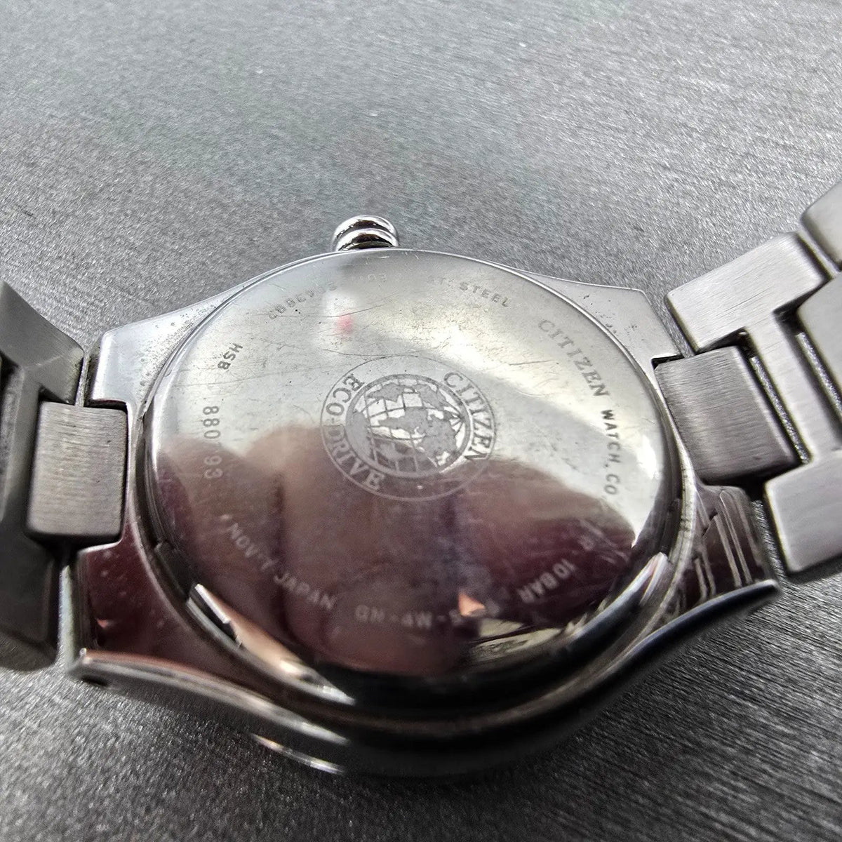 Citizen Eco-Drive Riva Watch Women 26mm MOP Dial Silver Gemmed E011-S043697 Runs9