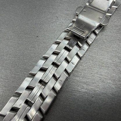 Fendi Watch Men 36mm White Dial Two Tone Date Round 2500G New Battery22