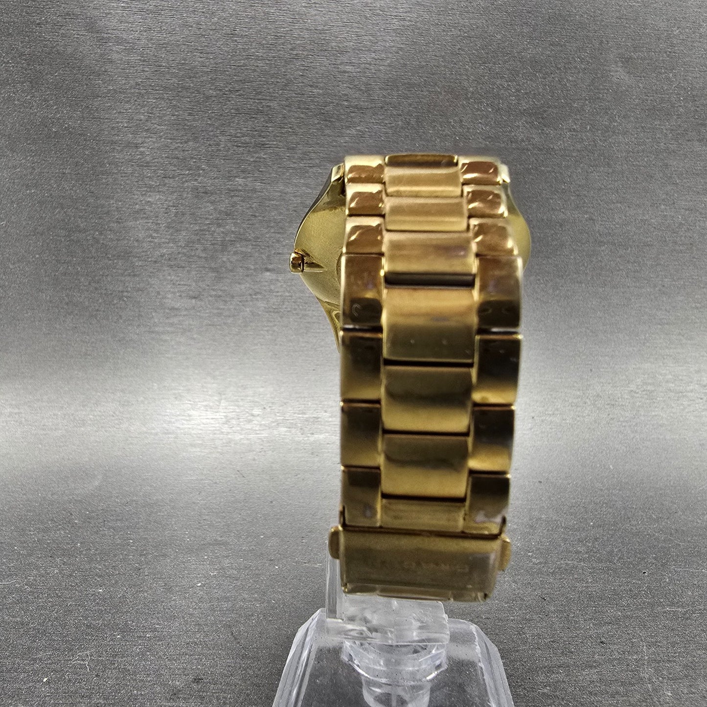 Skagen Watch Men 38mm Champagne Dial Gold Tone Round SKW2094 New Battery7