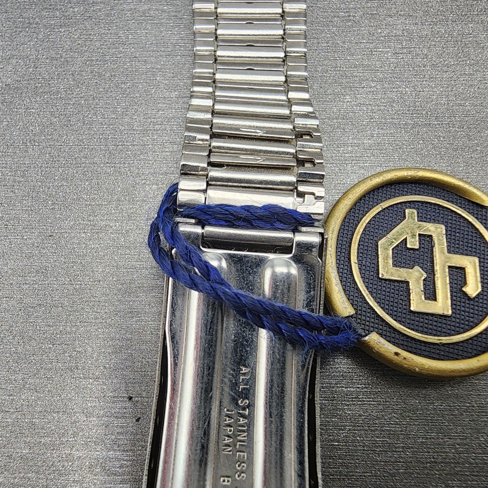 Seiko SQ Watch Case and Bracelet 38mm Steel CM009M Vintage12