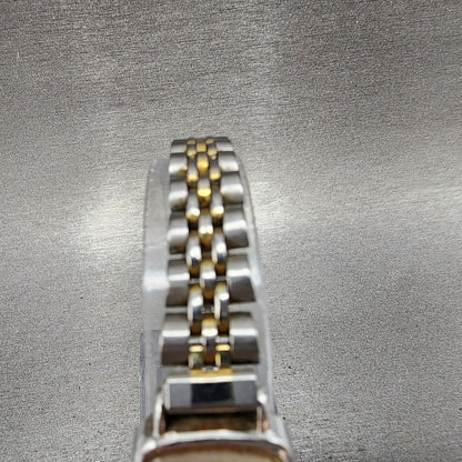 Seiko Watch Women 19mm Silver Dial Silver Tone Square 54205029 New Battery4