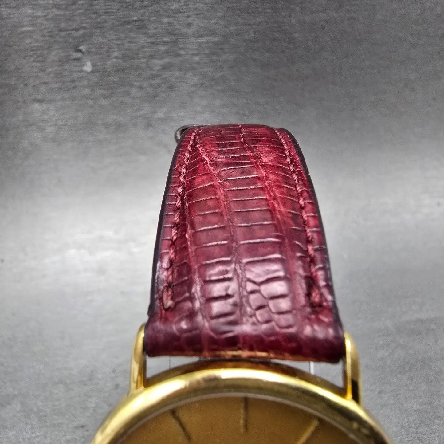 Movado Watch Men 33mm Champagne Dial Gold Tone Round 87-64-881 New Battery4