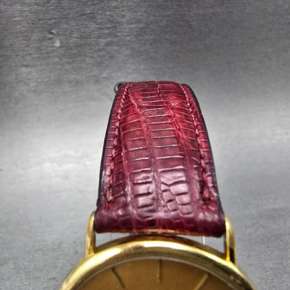 Movado Watch Men 33mm Champagne Dial Gold Tone Round 87-64-881 New Battery4