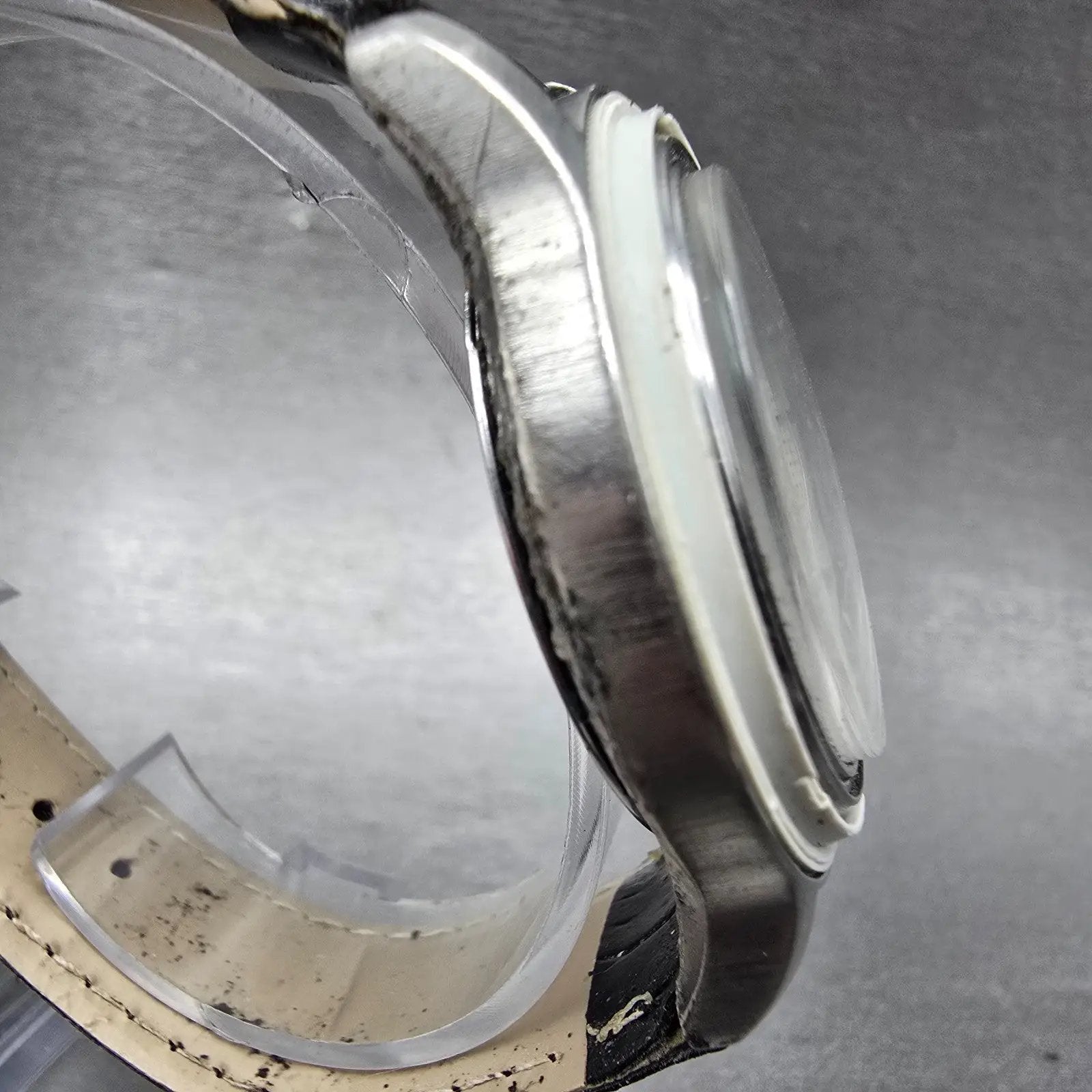 Timex Shenmue Watch Men 39mm Cream Dial Silver Tone Date Alarm READ!!!! New Batt2
