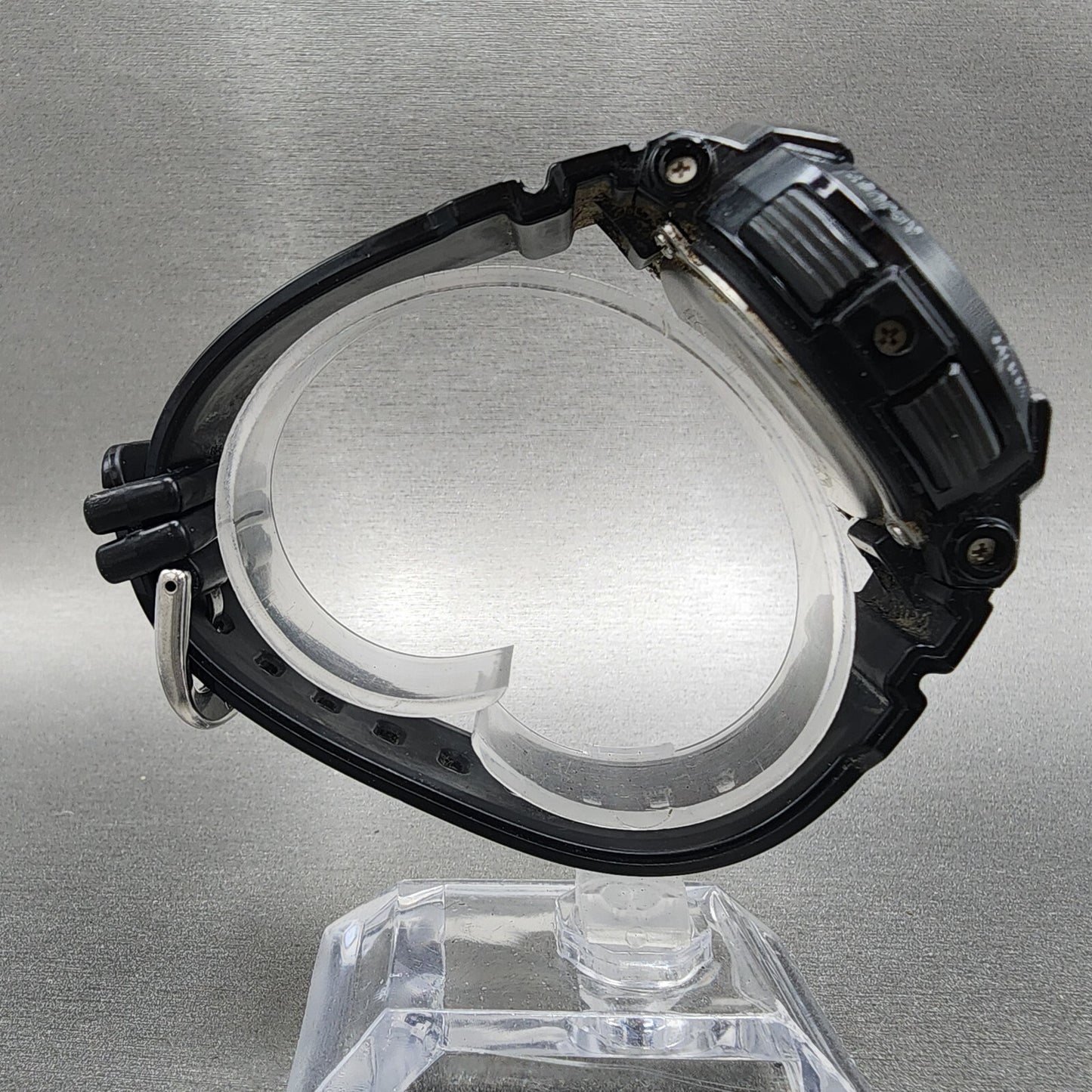 Casio babyG Watch Women 44mm Black Dial Black Tone Round BGA190 New Battery8