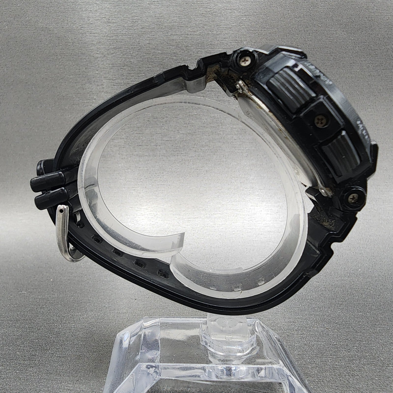 Casio babyG Watch Women 44mm Black Dial Black Tone Round BGA190 New Battery8