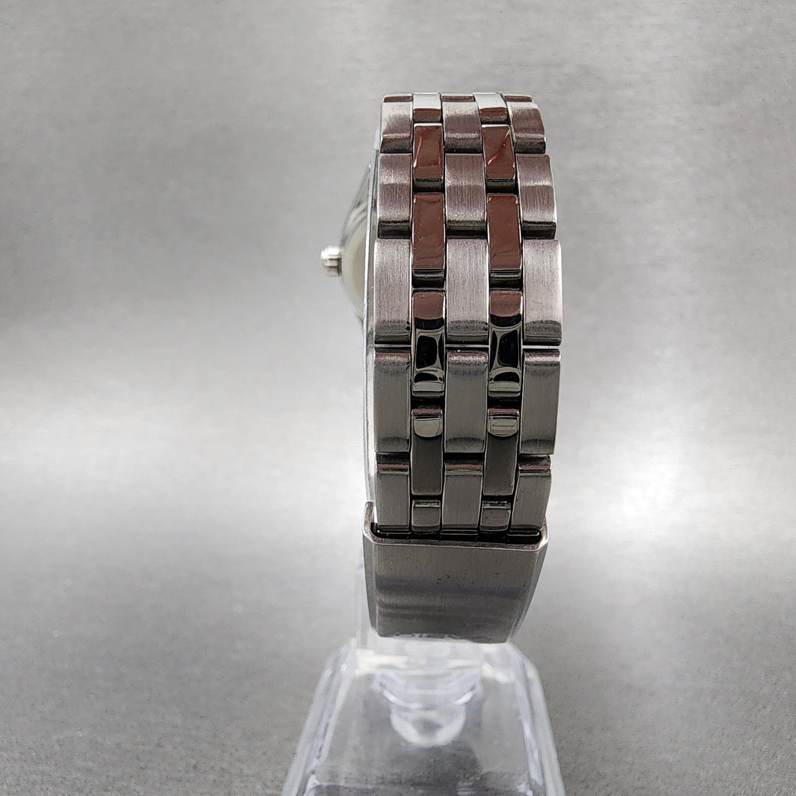 Casio LTP1335 Watch Women 30mm Black Dial Steel Daydate Round New Battery7