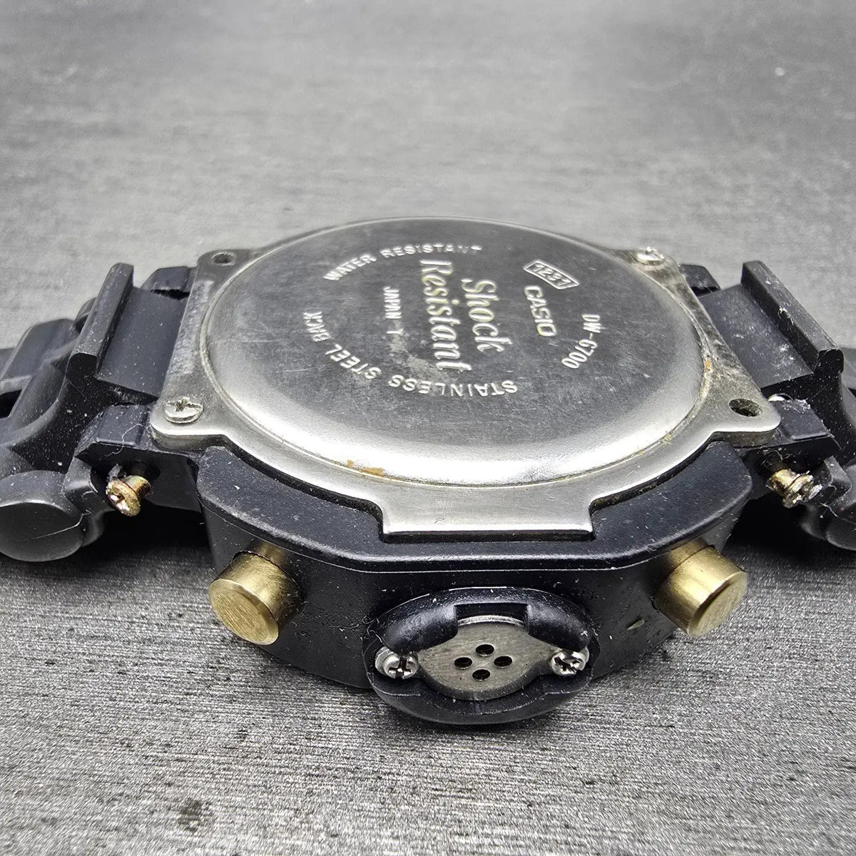 Casio G-Shock DW-6700 Watch Men 46mm Black Alarm Chrono Alti Thermo READ! NewBat12