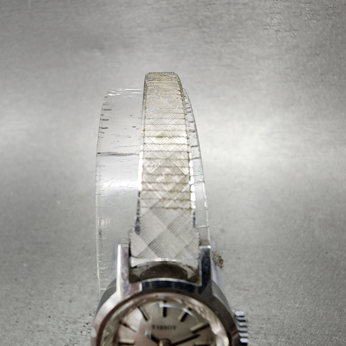 Tissot Watch Women 17mm Silver Dial Stainless Steel Manual Wind Runs Vintage4