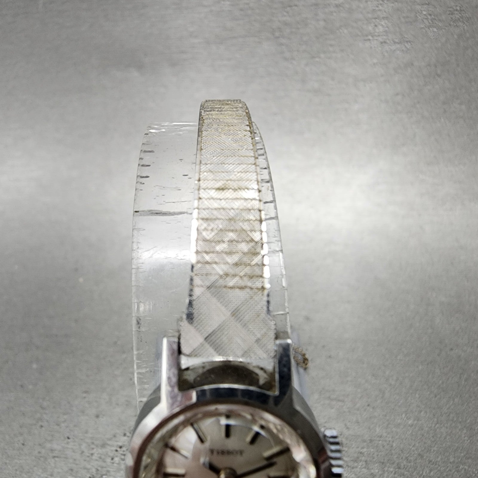 Tissot Watch Women 17mm Silver Dial Stainless Steel Manual Wind Runs Vintage4