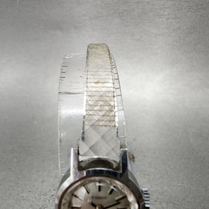 Tissot Watch Women 17mm Silver Dial Stainless Steel Manual Wind Runs Vintage4