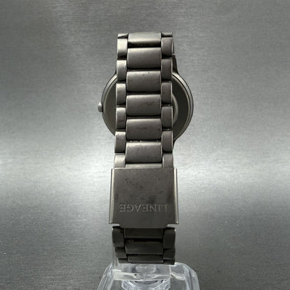 Casio Lineage Watch Men 35mm Silver Dial Titanium Date LIN150 New Battery7