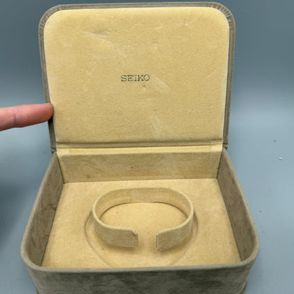 Seiko Dolce Exceline Presentation Watch Box Case Brown Velvet JDM0
