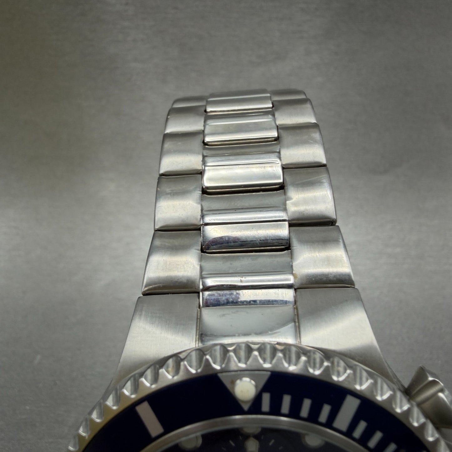 Invicta Pro Diver Chronograph Watch Men 50mm Blue Dial Steel Date 18907 New Batt4