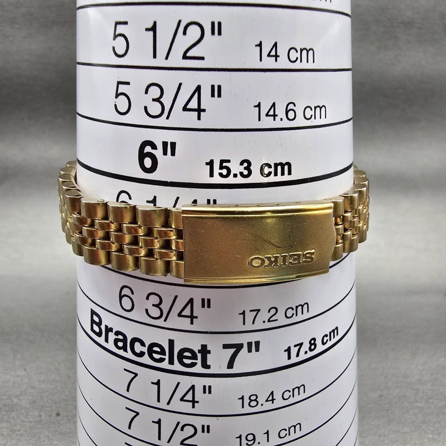 Seiko Watch Women 24mm Gold Dial Gold Tone Daydate Round 7N83-0041 New Battery V9