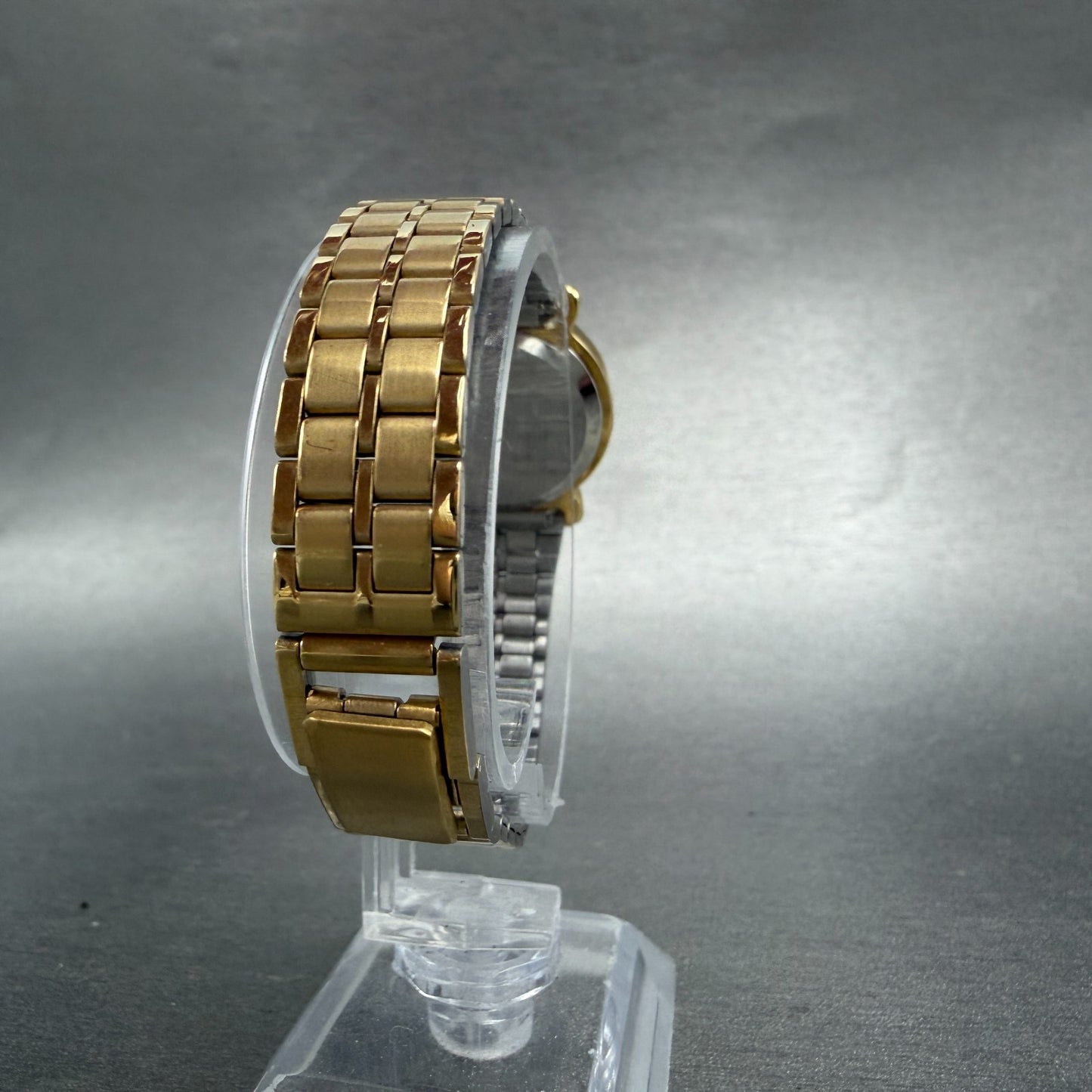 Bulova Watch Women 24mm Champagne Dial Gold Tone Round New Battery Vintage7