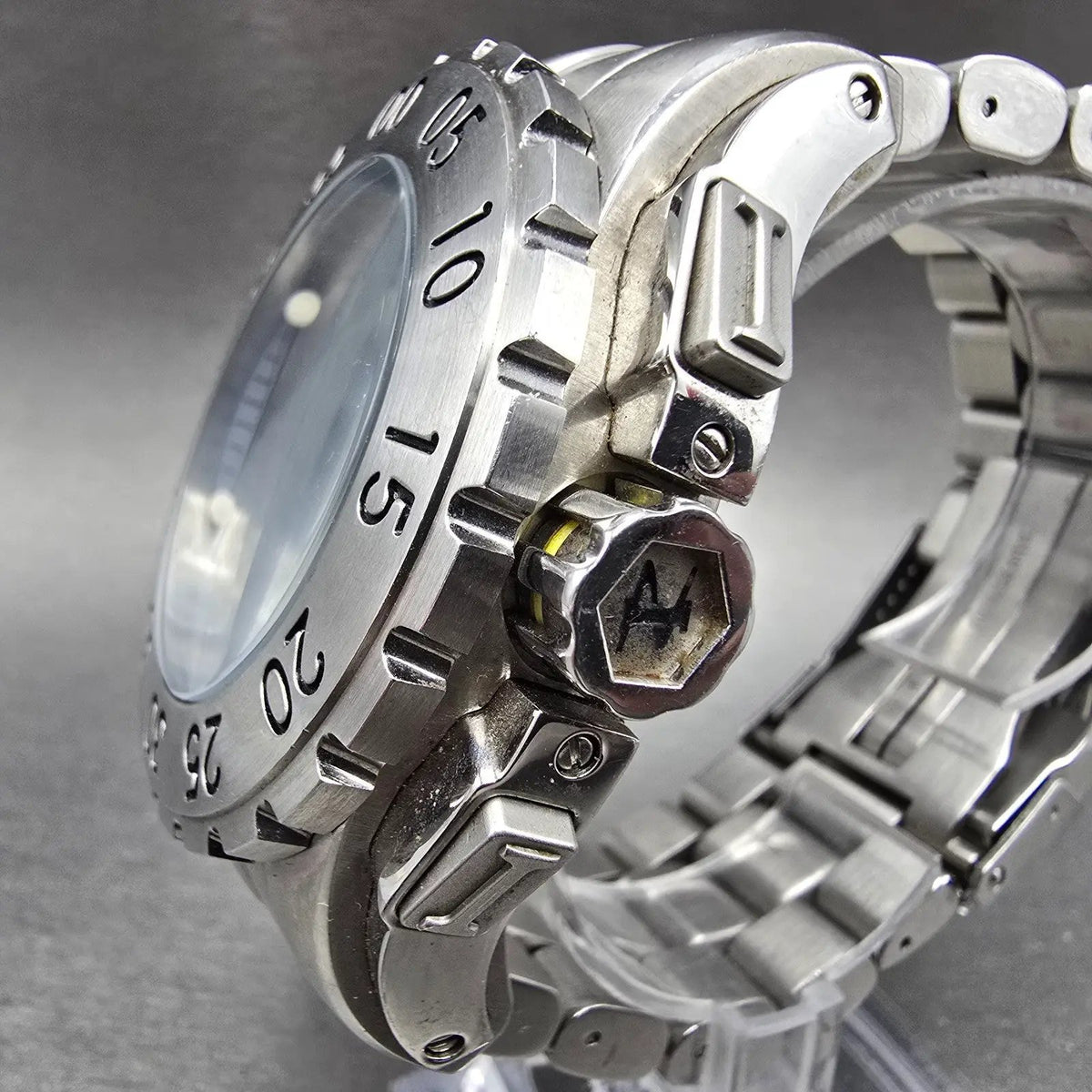 Invicta Reserve Leviathan Chronograph Watch Men 55mm MOP Dial Silver Date NewBat2