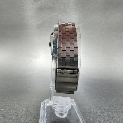 Seiko Delica Automatic Watch Women 24mm White Dial Silver Tone Date 241530307