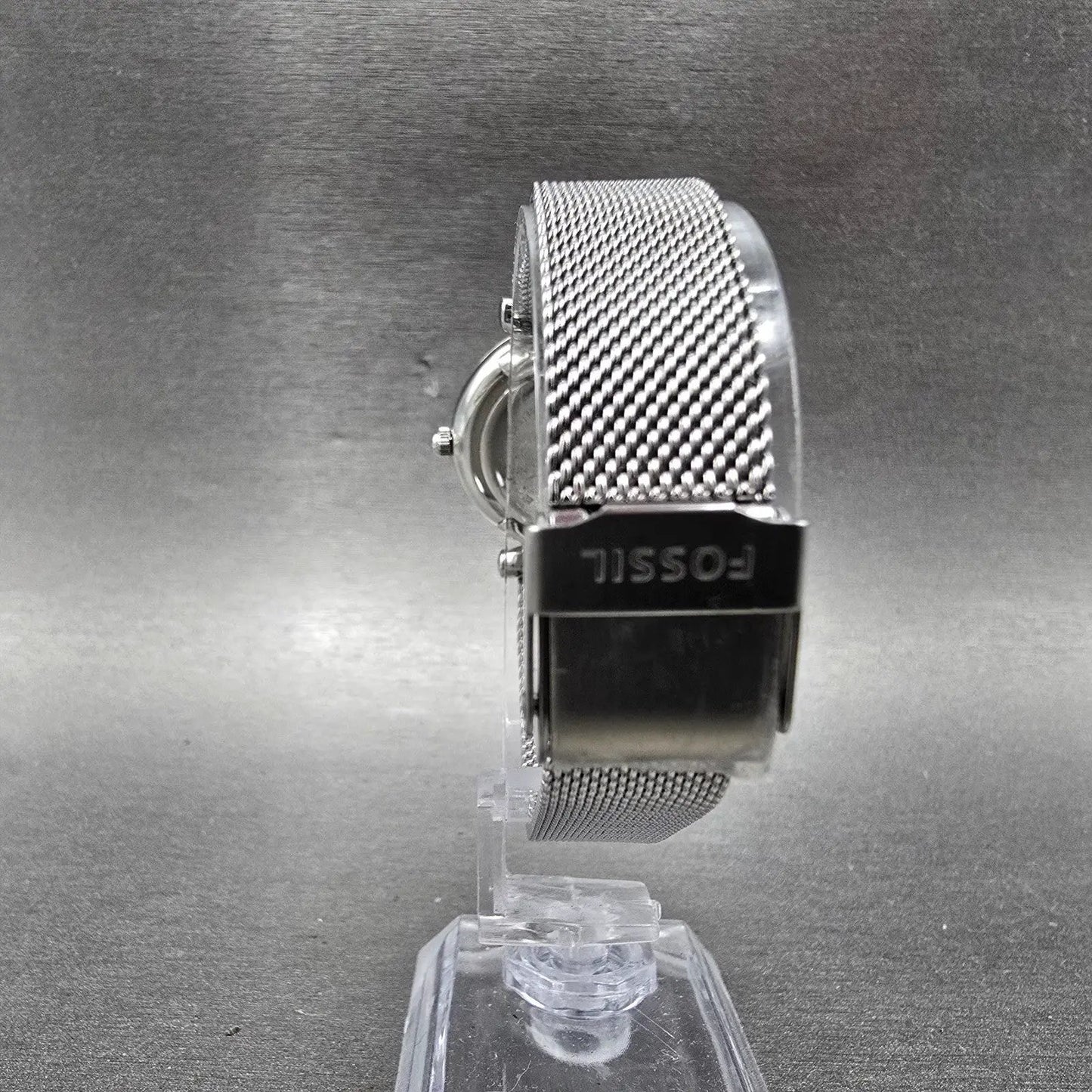 Fossil Watch Women 28mm MOP Dial Silver Tone Round ES5083 New Battery7