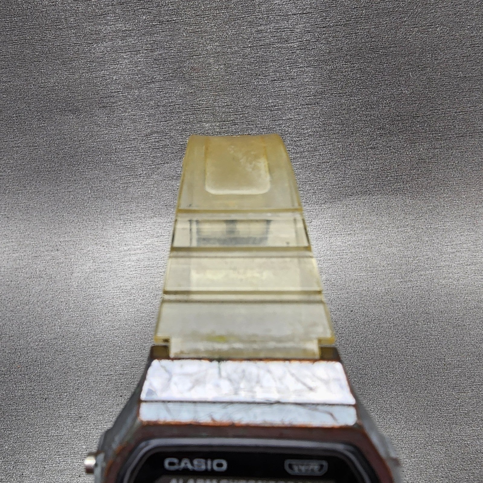 Casio Illuminator Watch Men 36mm Digital Silver Tone Octagon A168XE New Battery4