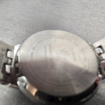 Casio Waveceptor Watch Women 34mm Blue Dial Steel Date Round LWQ-120 Runs10