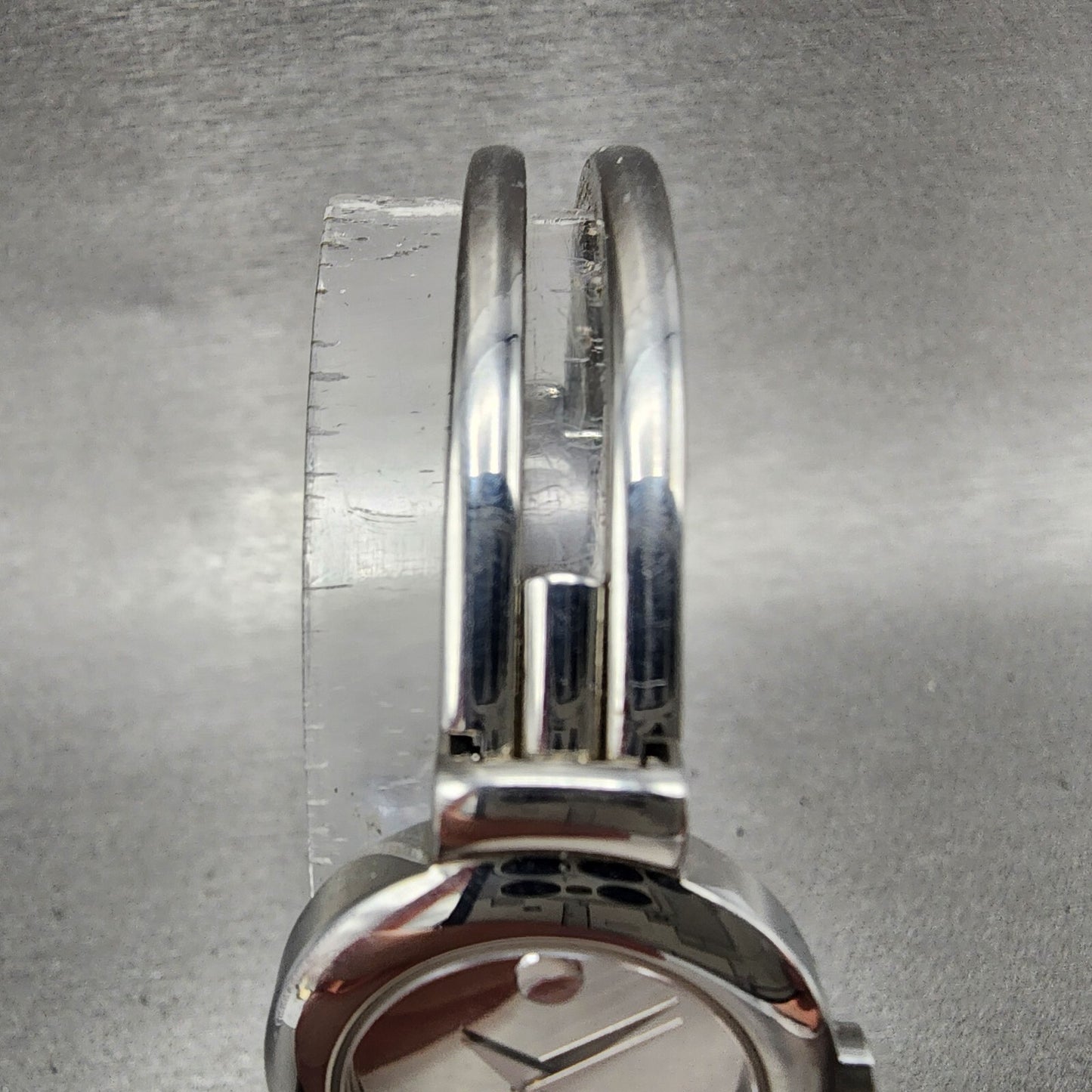 Movado Harmony Watch Women 23mm Silver Dial Stainless steel 84A1809  New Battery4