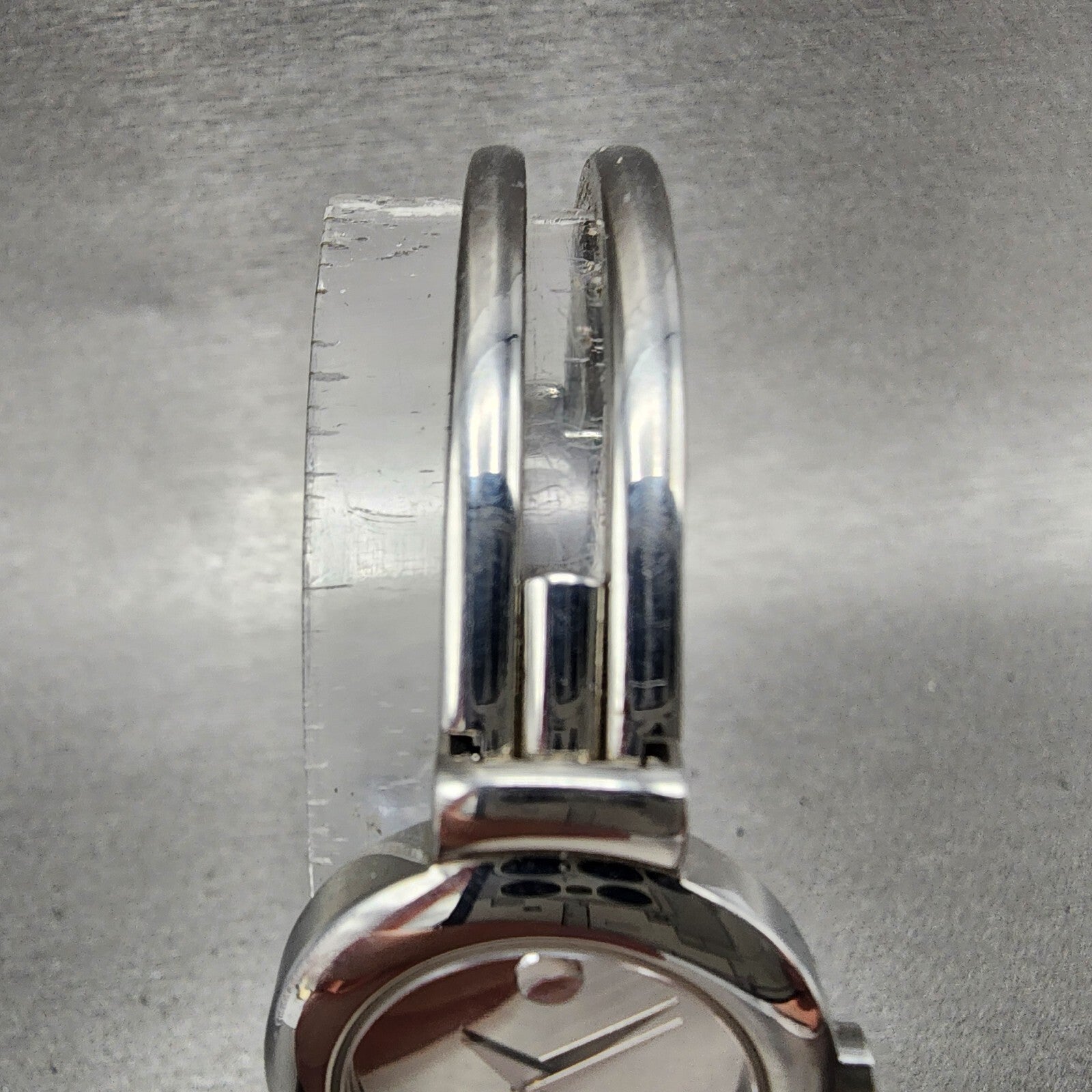 Movado Harmony Watch Women 23mm Silver Dial Stainless steel 84A1809  New Battery4