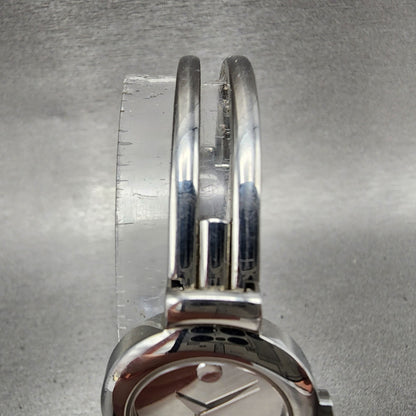 Movado Harmony Watch Women 23mm Silver Dial Stainless steel 84A1809  New Battery4