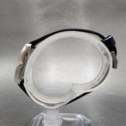 Certina Watch Women 18mm Silver Dial Steel Oval Manual Wind Runs VTG