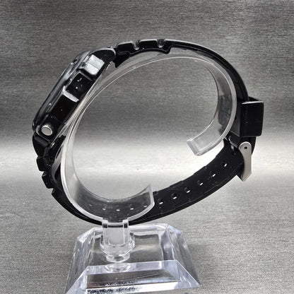 Casio F-108WH Watch Men 42mm Black Black Chrono Alarm Rectangle New Battery 456