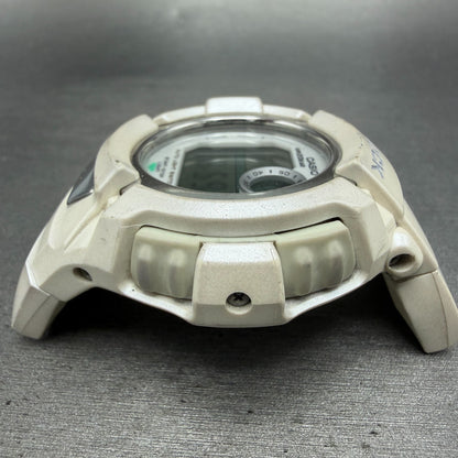 Casio G-Shock DWX-199 Watch Men 48mm Digital White Alarm Chrono Round New Batt5