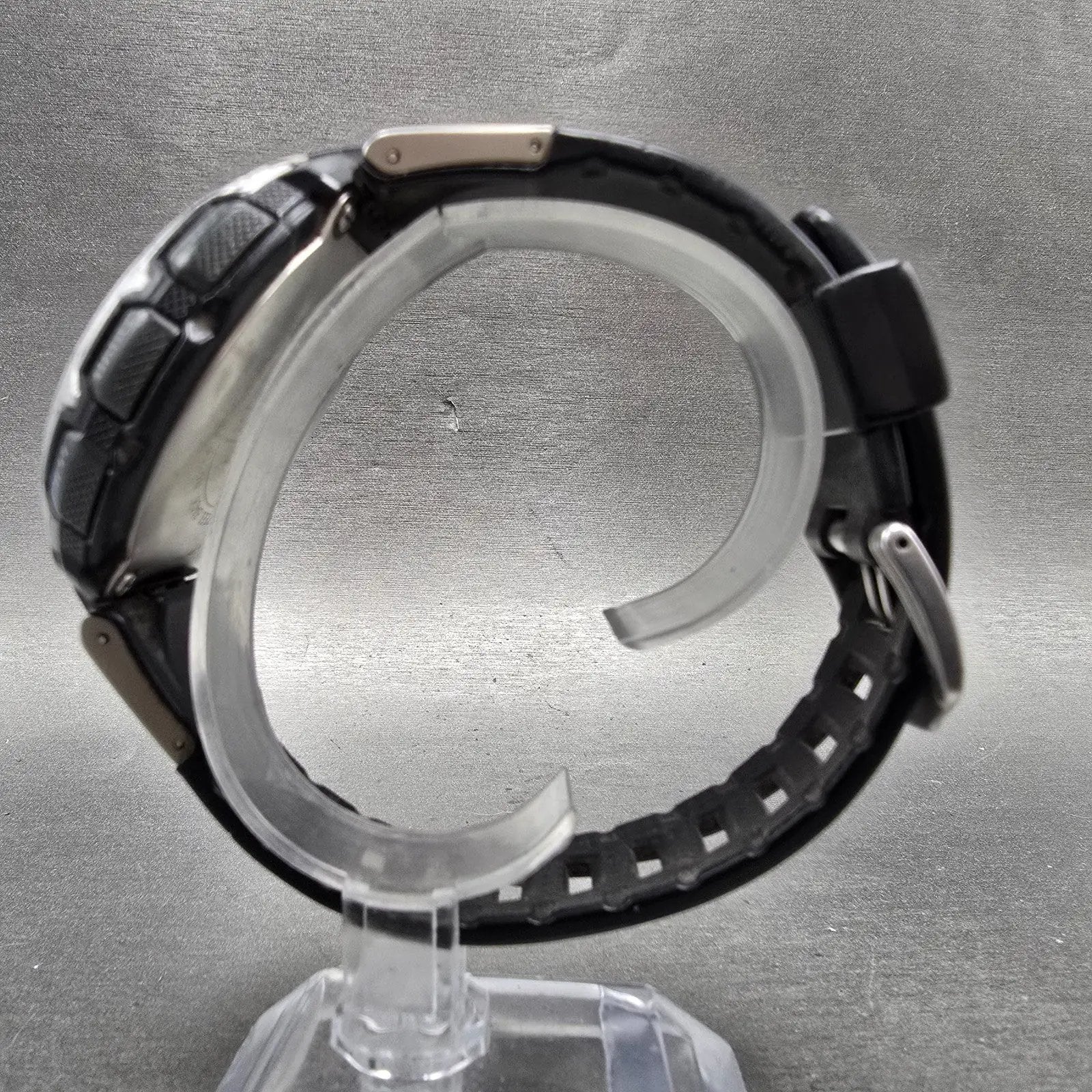 Casio Pro Trek PAW-1300 Watch Men 47mm Black Solar Triple Sensor Alarm Round6