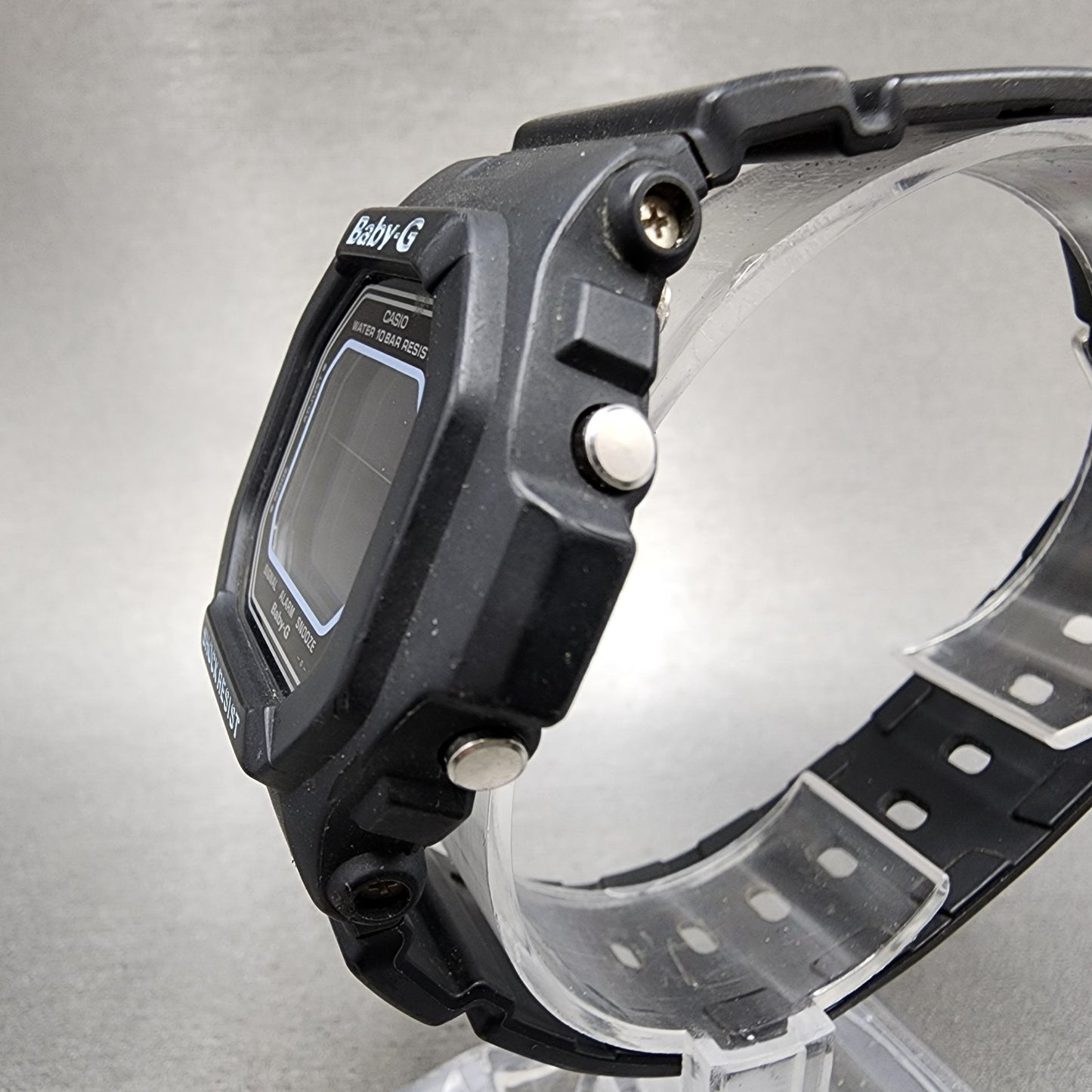 Casio BabyG BG5600BK Watch Women 40mm Digital Black Tone Octagon New Battery2
